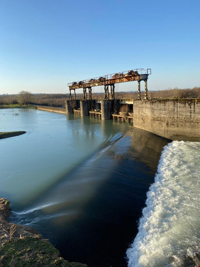 Gali dam of the Enguri hydropower complex